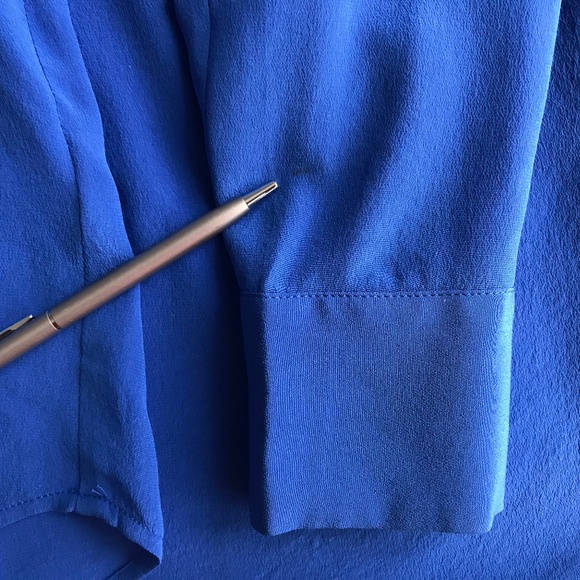 J Crew 100% Silk Blouse Shirt - Picture 7 of 8